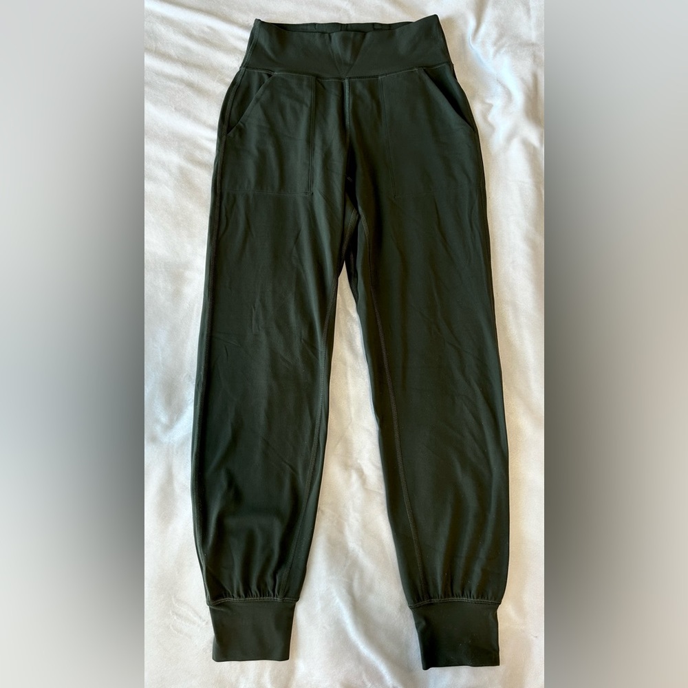 Lululemon Align High Waisted Jogger Dark Olive Size 4